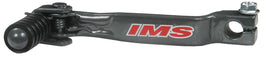 IMS Folding Shift Lever for foot controls, shown in a close-up image highlighting the folding mechanism and ergonomic design.
