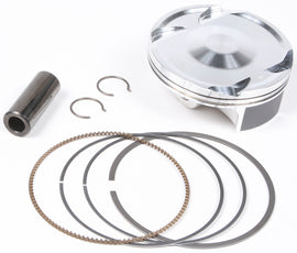 Vertex forged piston kit for Husqvarna and KTM 175-23762A, includes piston components for 11.8:1 compression engines.