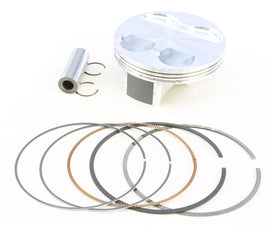 Vertex forged piston kit for Yamaha 175-23958A, includes piston components with 96.93mm size and 12.5:1 compression ratio.