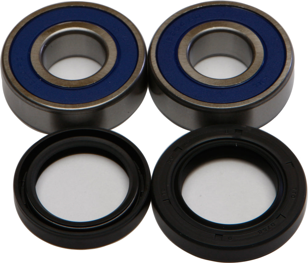 All Balls drive wheel bearing and seal kit 22-51253, showing the included bearings and seals for vehicle maintenance.