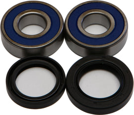 All Balls drive wheel bearing and seal kit 22-51253, showing the included bearings and seals for vehicle maintenance.