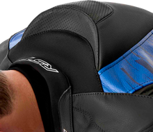 Load image into Gallery viewer, Tractech Evo D3o Jacket Blk/Blue Leather Xl