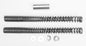 Patriot Genesis Fork Springs for 49mm Fxdc/Fxcw suspension forks, showing the coiled springs and branding on the metal components.