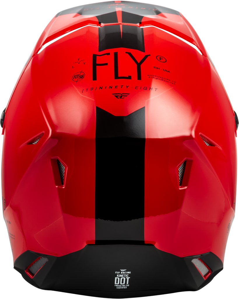 Kinetic Lite Rival Helmet Gloss Red/Black Xs