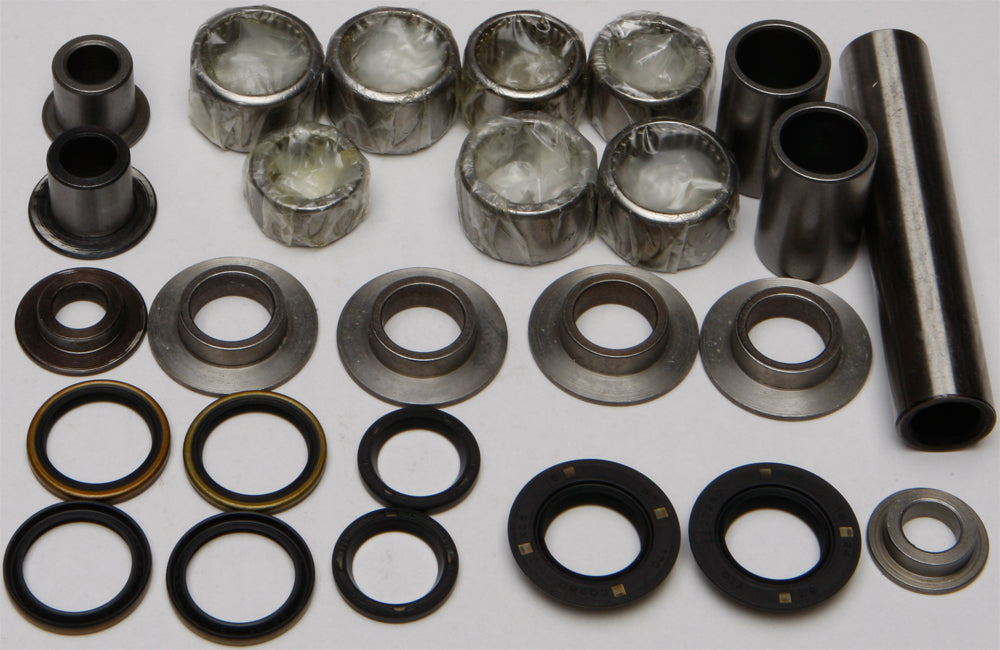 All Balls Suspension Linkage Bearing Kit 245-1160 showing bearings and components for motorcycle suspension linkage system.