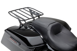 Cobra Detach Big-A Flat Black Luggage with handle and wheels, showing its sleek design and spacious storage features.