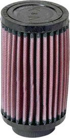 K&N Air Filter 780210, high-performance automotive air filter with a black pleated design for optimal airflow and filtration.