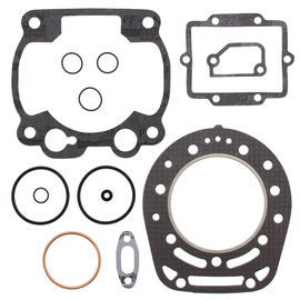 Vertex Top End Gaskets 681-0470 set showing close-up of gasket seals for engine top end repair.