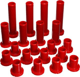 Energy Suspension - Control Arm Bushings Rear Red Pol - 770-7007R