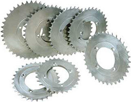 Holeshot Mighty Mini 26-Tooth S/M gear sprocket for bikes, featuring durable metal construction and precise teeth design.