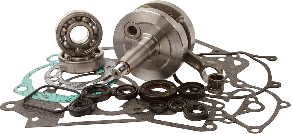 Hot Rods Bottom End Kit engine parts, including crankshaft and connecting rods, for automotive repair and performance upgrades.