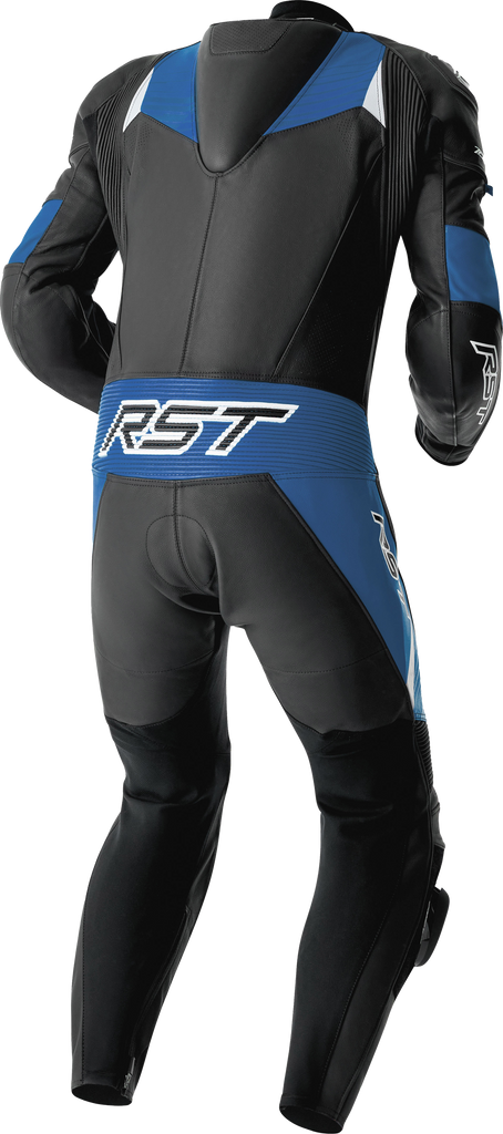 Tractech Evo D3o Suit Blk/Blu Leather 3x