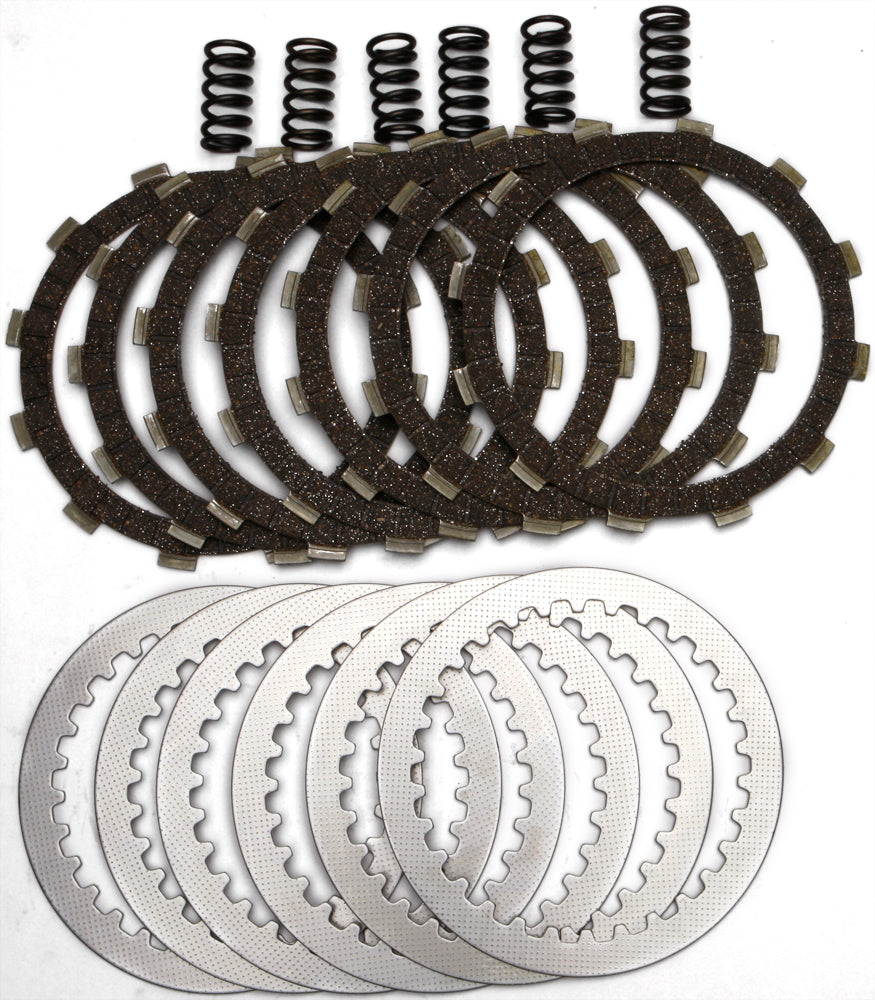 EBC Motorcycle Brakes Dirt Racer Clutch Set Drc65 15-1867 showing clutch plates and components for off-road motorcycle racing.