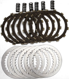 EBC Motorcycle Brakes Dirt Racer Clutch Set Drc65 15-1867 showing clutch plates and components for off-road motorcycle racing.