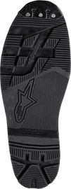 Alpine Star Tech-1 End Sole in black, size 12, showing close-up view of the durable motorcycle boot sole.