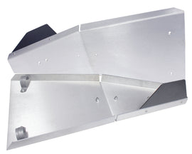 ModQuad Front A-Arm Guards for ATV, black protective braces with mounting hardware, designed for enhanced durability and fit.