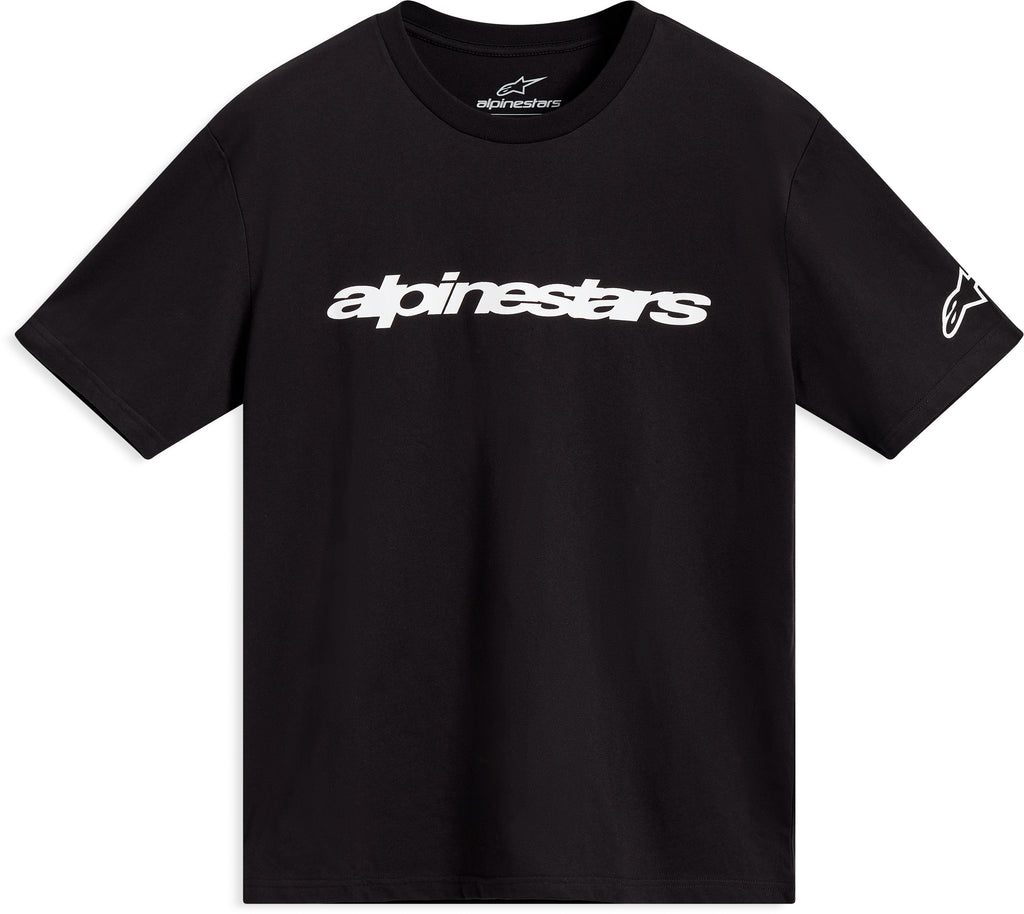 Race Wordmark Ss Csf Tee Black/White Sm