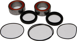 All Balls Drive Wheel Bearing and Seal Kit 22-51612 with bearings and seals for motorcycle wheels, showing assembled components.