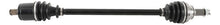Load image into Gallery viewer, All Balls heavy duty front drive axle with six ball design, showing the sturdy metal construction and threading.