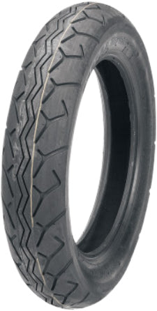 Bridgestone Exedra G703-N motorcycle front tire 130/90-16 bias tubeless for enhanced grip and durability.