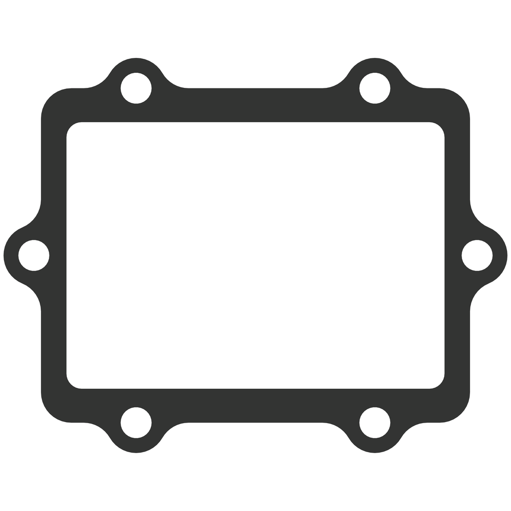 Moto Tassinari Delta Reed Gasket for CR250 intake and carb fuel system, shown in the image.