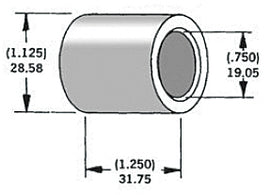 HardDrive Zinc Axle Spacer 3/4