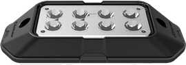 XK Glow Strobe Light Series Pod in white, illumination LED device, designed for vehicle lighting and safety.