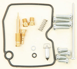 All Balls Carburetor Repair Kit 226-1052 for intake and fuel system, showing various replacement gaskets and seals.