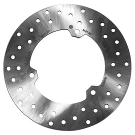 Brembo Serie Oro rear fixed brake rotor, high-performance automotive brake component with ventilated design and Brembo branding