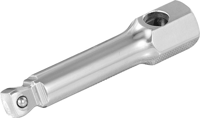 Motion Pro swivel socket extension tool, showing a close-up of the 57-8655 tool with a black finish and swivel joint for automotive use.