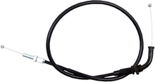 Load image into Gallery viewer, Motion Pro Black Vinyl Throttle Push Cable 70-4226 for motorcycle control lines, showing the black cable with connectors.