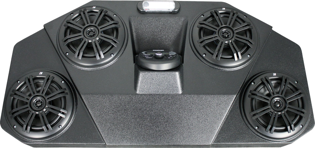 Hoppe Industries Hoppe Audio Mini Pro Xp 63-5659 communication device with buttons and display screen on a black background