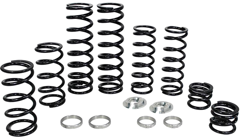 Z Broz Racing dual rate suspension spring kit with coils and components for off-road vehicle suspension upgrade.