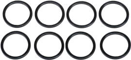HardDrive brake caliper seal set for HD 4-piston calipers, part number 820-30238, featuring rubber seals on a white background.