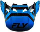 Fly Racing Formula Cc Tektonic Visor Black/Blue/Red Md/Lg 73-4335