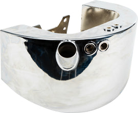 HardDrive chrome oil tank body for Softail models 2000-2017, with detailed finish and mounting features.