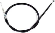 Load image into Gallery viewer, Motion Pro black vinyl clutch cable for motorcycles, showing the sturdy cable with protective black vinyl covering.