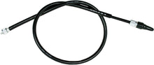 Load image into Gallery viewer, Motion Pro black vinyl Speedo cable 70-3017 for motorcycle, showing the flexible cable with black vinyl coating.