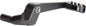 Flo Motorsports adjustable brake pedal for M8 Softail with mids, motorcycle foot control with durable metal construction.