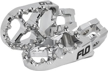 Load image into Gallery viewer, Chrome Flo Motorsports footpeg for KTM and Husky motorcycles, part of Flo Motorsports foot controls collection.