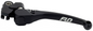 Flo Motorsports Pro 160 Brembo clutch lever in black, showcasing the ergonomic design and mounting hardware.
