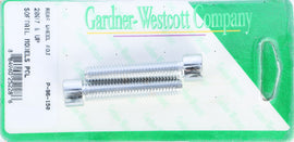 Gardner-Westcott rear wheel adjustment bolts for 2008-2017 Softail motorcycles, shown on a rear wheel assembly.