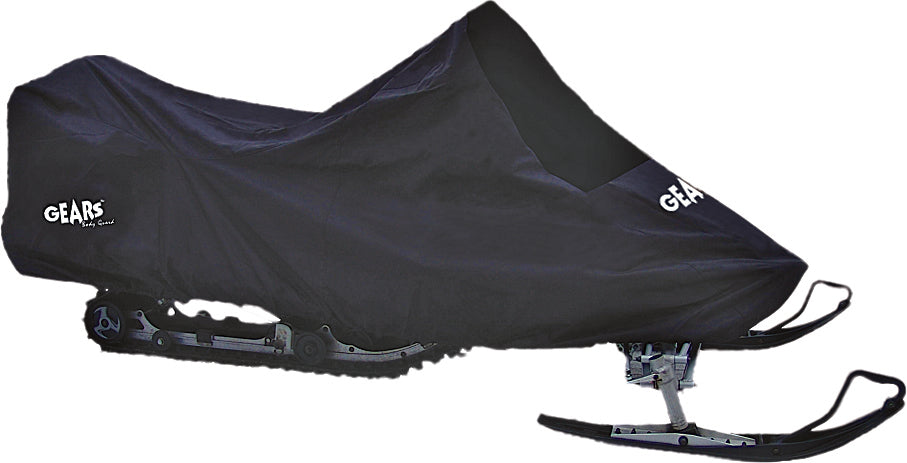 Gears Trailerable Storage Cover XXL (27-3802) protecting a trailer, made of durable material, fits large trailer storage.