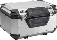 Load image into Gallery viewer, GIVI Outback 270-6432 backrest pad accessory shown on motorcycle seat for added passenger comfort