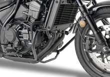 Load image into Gallery viewer, GIVI Engine Guards Hon 270-6141, durable black guards designed to protect motorcycle engine components.