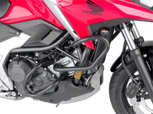 Load image into Gallery viewer, GIVI Engine Guards Upper Hon 270-6145 mounted on motorcycle engine for protection.