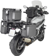 Load image into Gallery viewer, GIVI Outback BMW side case hardware and fasteners, durable fittings for secure luggage attachment.