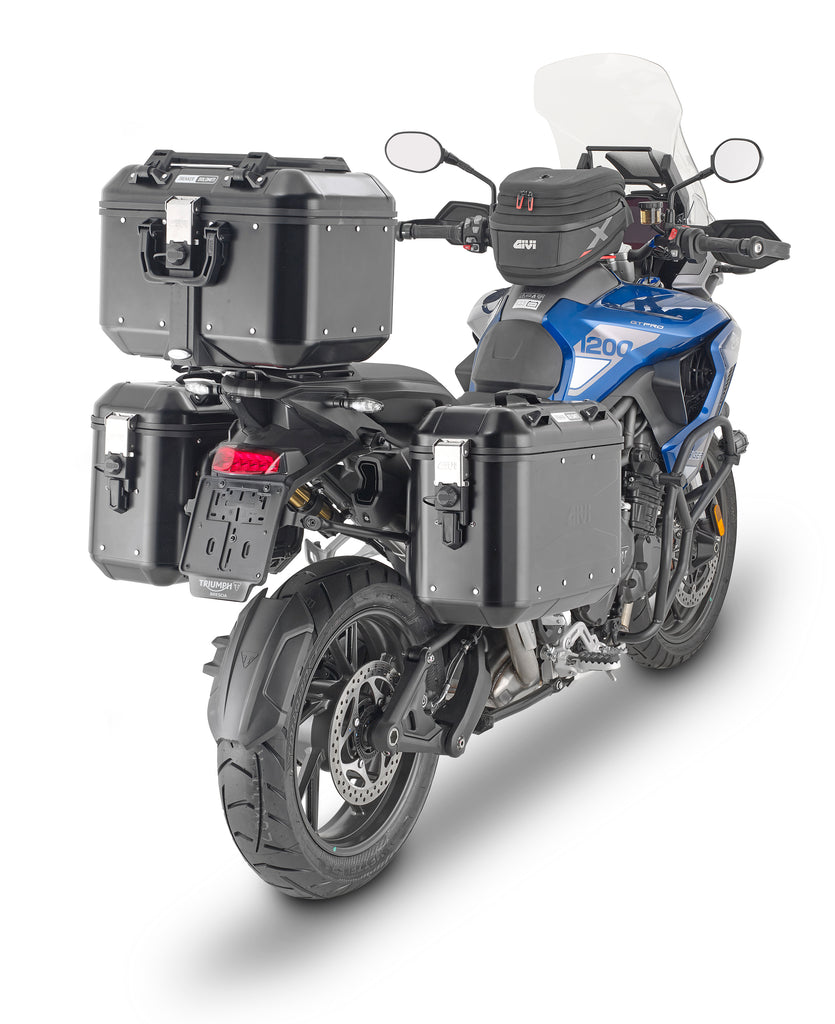 GIVI side case hardware and fasteners, Tri 270-6177, for attaching motorcycle side cases, shown in the image.