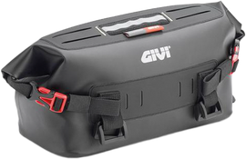 GIVI GRT717B 5L tool bag for motorcycle luggage, black, made of durable material with zipper closure and carrying handle.