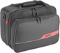 GIVI Inner Liner Bag Dolomiti 30L in black, designed for GIVI luggage, showing the bag inside a motorcycle luggage compartment.